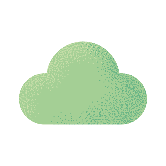Green Cloud Graphic Green Cloud Graphic
